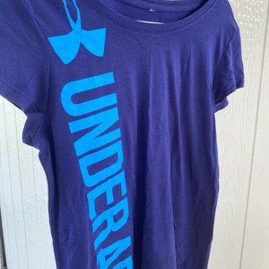 Purple under armor tee